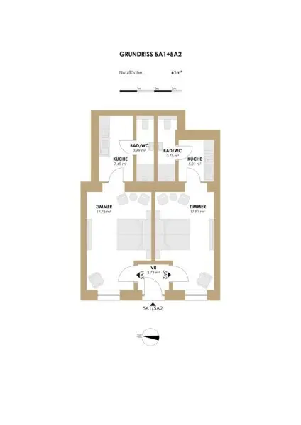Lokal Appartment Wohnung