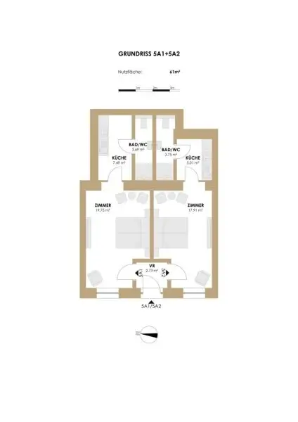 Lokal Appartment Wohnung