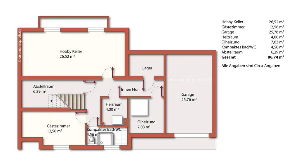 ca. 160m² NFL | Einfamilienhaus im Grünen | große Garage & Keller | Renovierungsbedarf