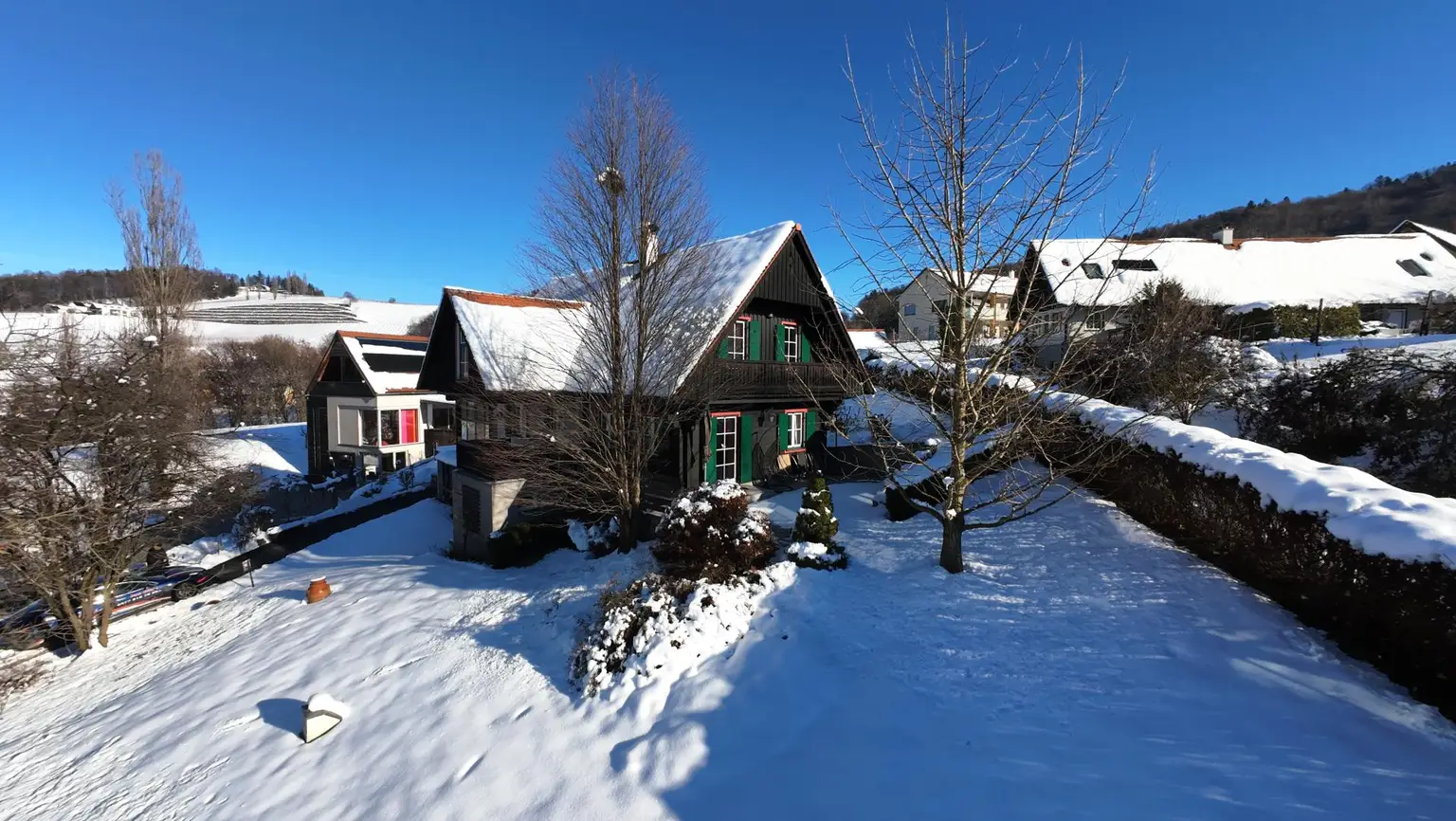 Süd-West-Ansicht Winter