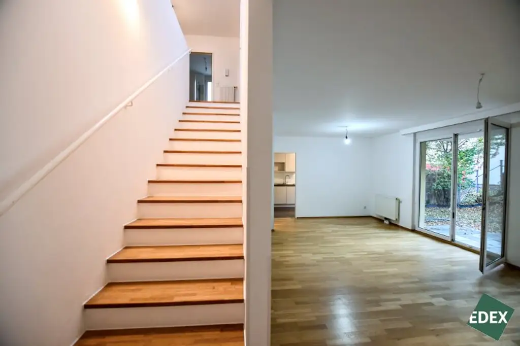 Gartenhäuschen mitten in Wien: 4-Zimmer-Maisonette in Ruhelage
