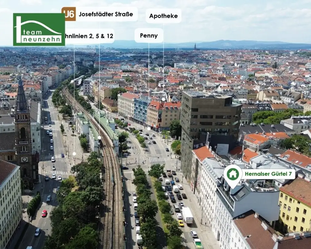 Premium-Anlageobjekt in Wien Hernals: DG-Ausbau mit Rooftop-Terrasse und bester Perspektive - JETZT ANFRAGEN