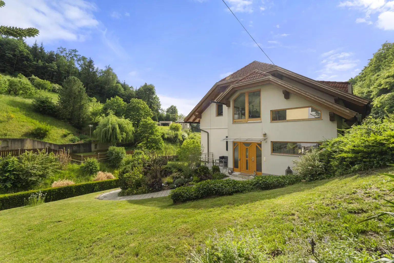 Haus mit Garten