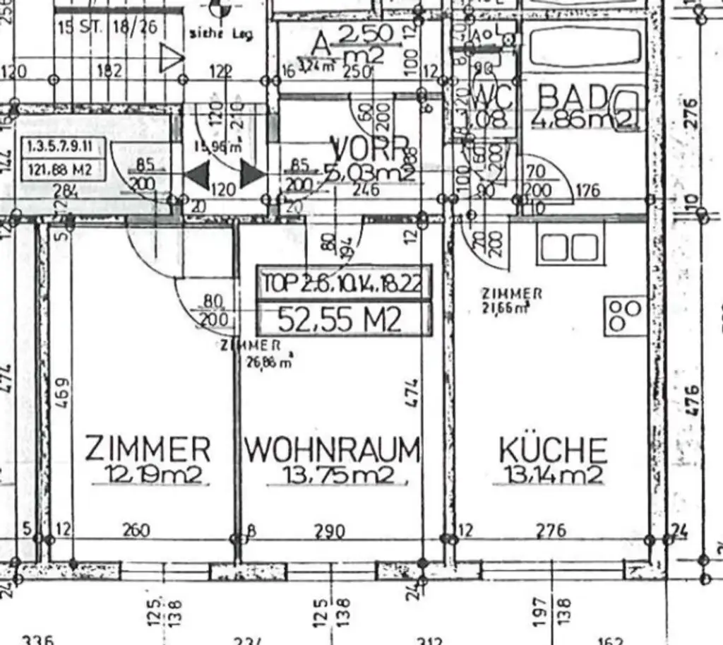 Hübsche, freundliche 2-Zimmerwohnung Nähe U6-Jägerstraße und Augarten!