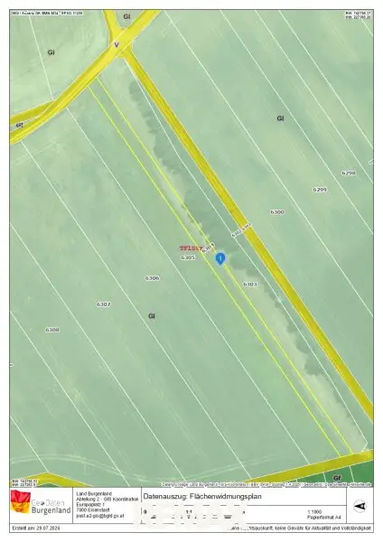 Flächenwidmungsplan zu 6304