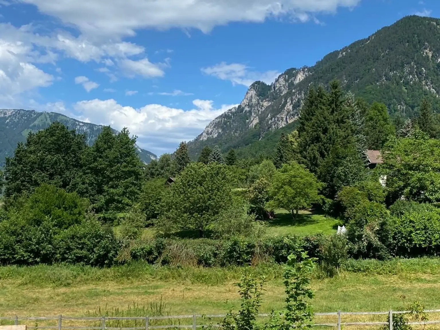 Ausblick unverbaubar