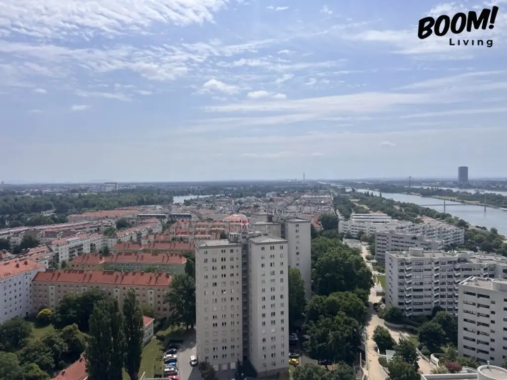 Danubeflats – Österreichs höchstes Wohnhochhaus mit atemberaubendem Ausblick, exklusivem Spa und urbanem Luxus direkt an der Neuen Donau