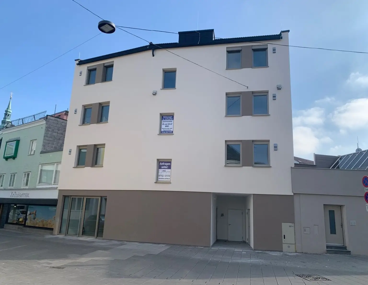 Moderne 2-Zimmer-Neubauwohnung im Zentrum von Ried im Innkreis