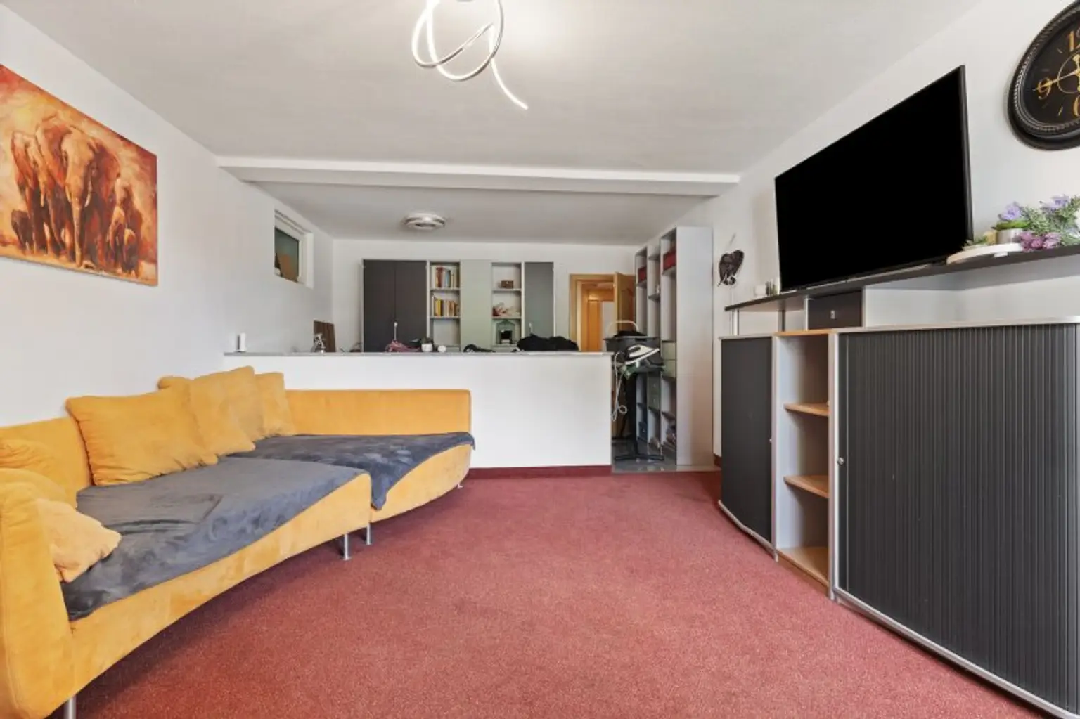 Wohnzimmer/Büro - EG - Haus - Treffling - kaufen