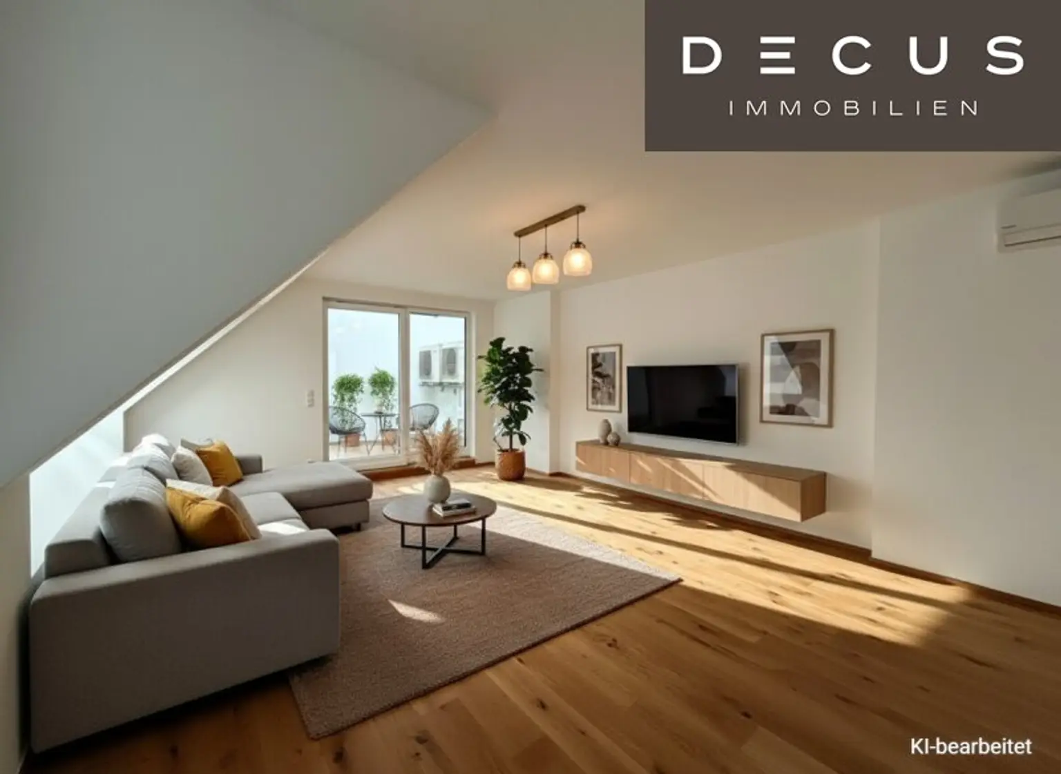 Wohnzimmer - KI bearbeitet