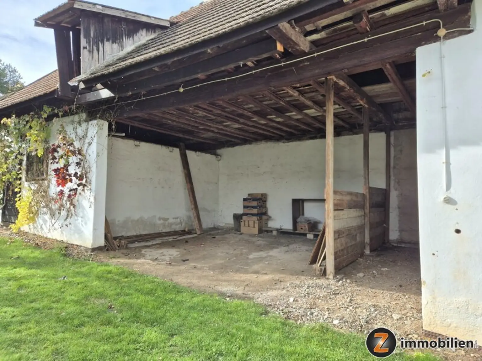 Kleines Landhaus mit Innenhof, ideal für Selbstversorger