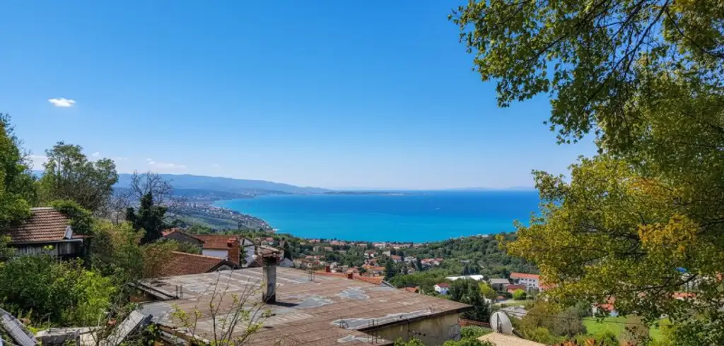 Baugrundstück mit projektiertem Haus in Matulji-Rukavac (Opatija / Kvarner Bucht / Kroatien) zu verkaufen!