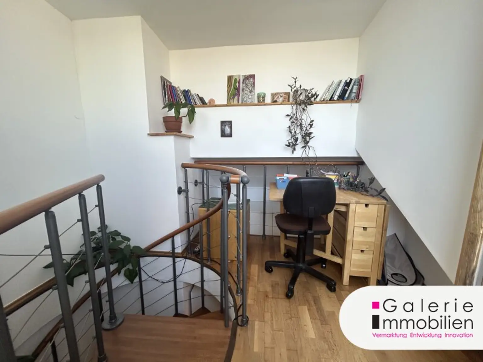 Arbeitsbereich obere Etage