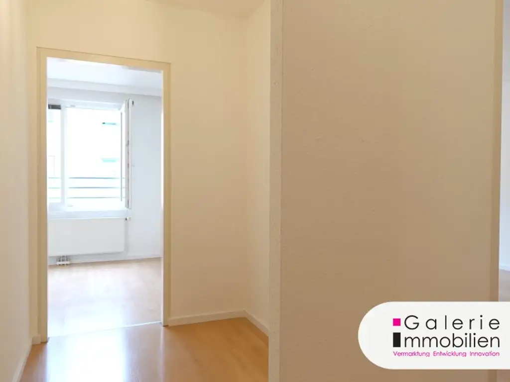 VIDEO: Schöne, helle 3-Zimmer-Loggiawohnung mit Klima, Grünblick, separater Küche, zentral begehbar!