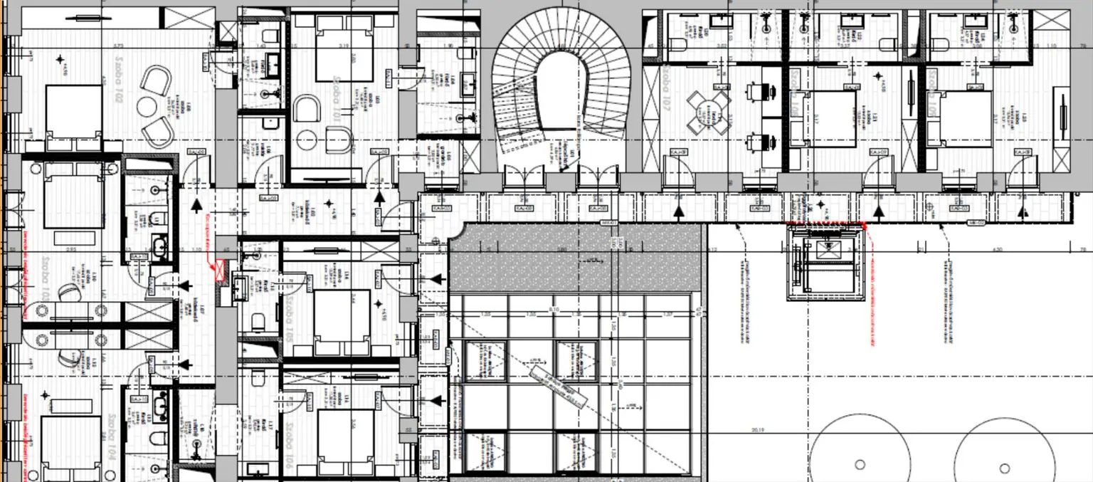 Apartmenthaus mit 26 Zimmern in Budapest steht zum Verkauf