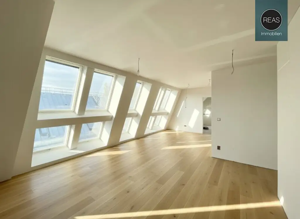 Erstbezug: Atemberaubendes Dachgeschoss - Apartment (klimatisiert) mit 3 Terrassen und hochwertiger Ausstattung im Trendbezirk Ottakring!