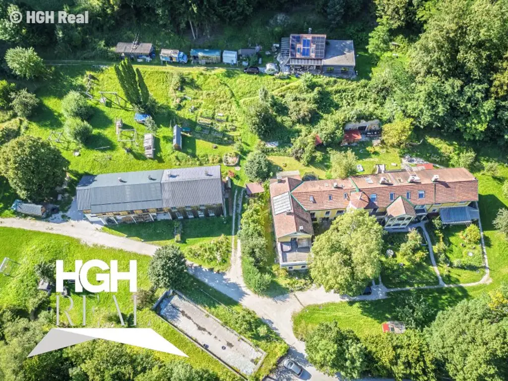 Geräumige Gartenwohnung mit Ausbaupotenzial im Wohnprojekt Niederhof - mit freier Schule nach Montessori/Wild - PROVISIONSFREI
