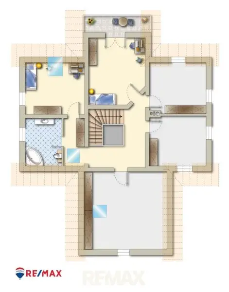 Grundriss Dachgeschoß