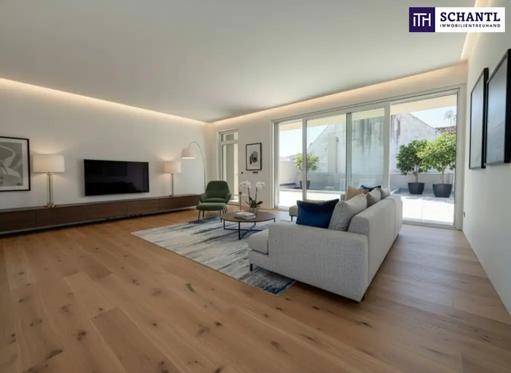 Exklusives 117m2 Penthouse mit einer unglaublichen ca. 150m2 großen Sonnenterrasse -Glück in perfekter Lage – Sichern Sie sich Ihr exklusives Wohnjuwel!