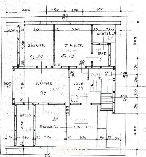 Grundriss Dachgeschoss