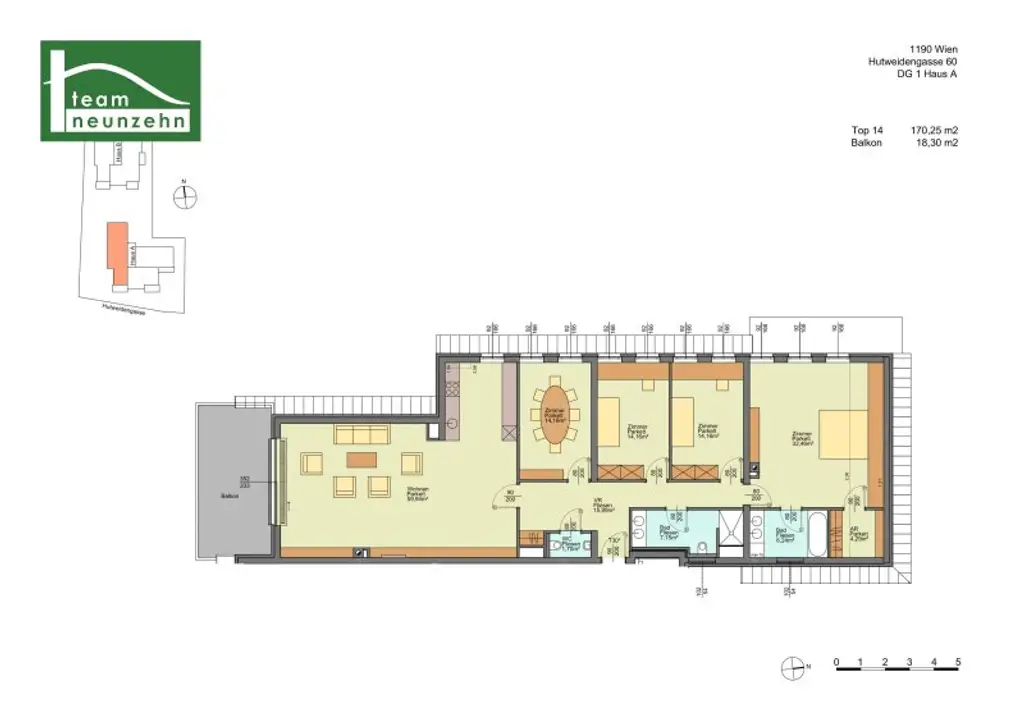 Großzügige 5-Zimmer-Wohnung in Wiener Bestlage – sofort bezugsfertig!