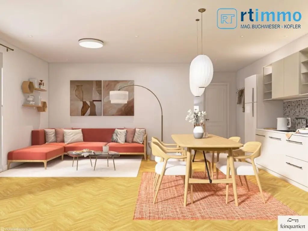 GEMÜTLICH, MODERN, ENERGIEEFFIZIENT:  Fünf 2 Zimmer- Mietwohnungen mit Außenflächen warten auf Sie!