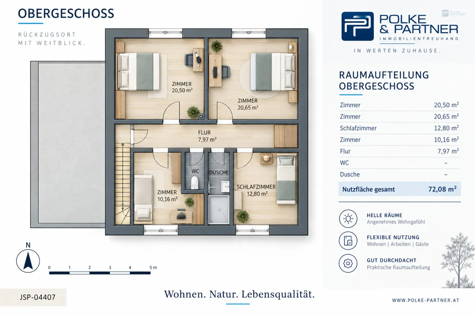 Grundriss Obergeschoss