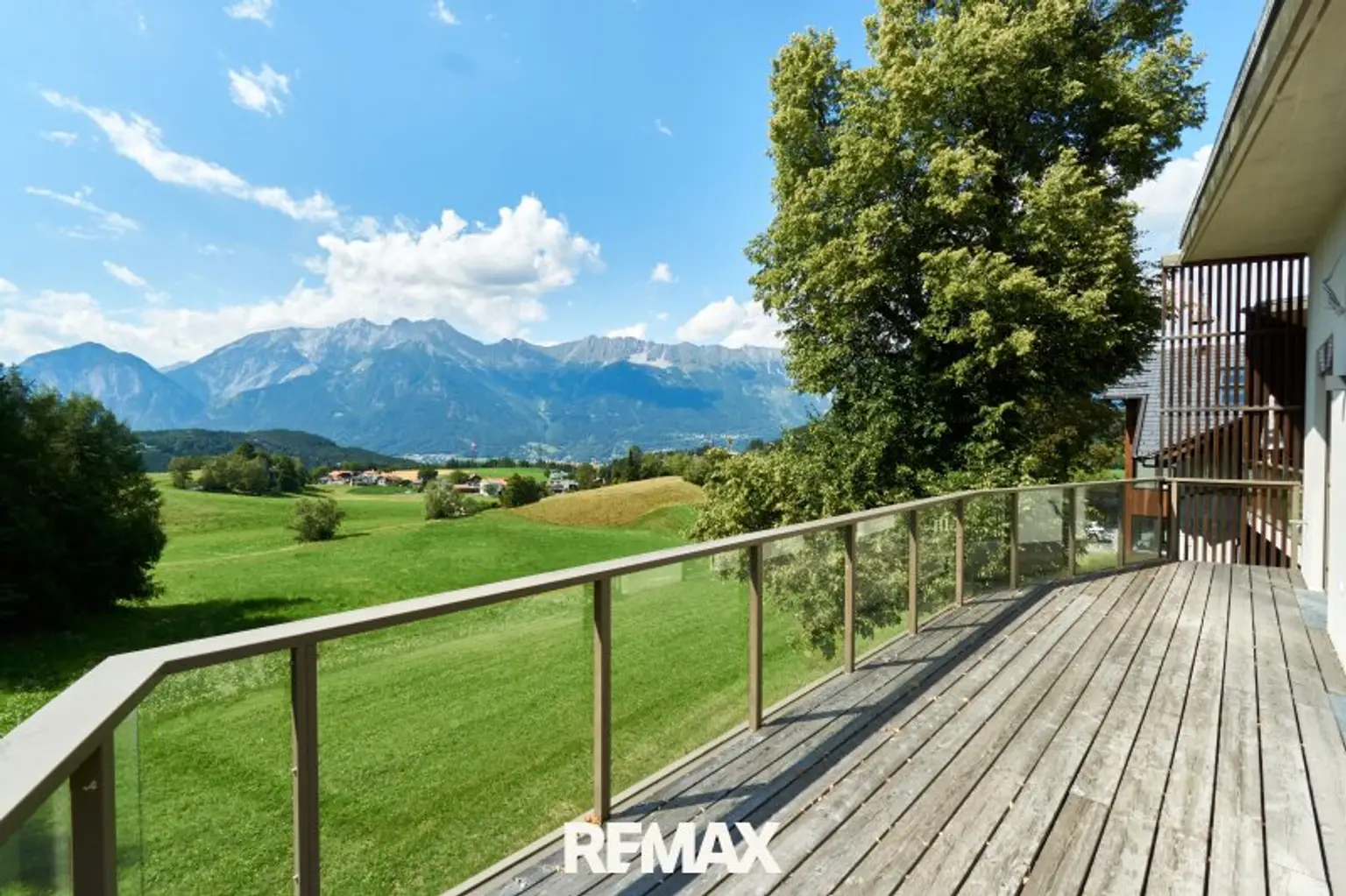 Balkon und Aussicht