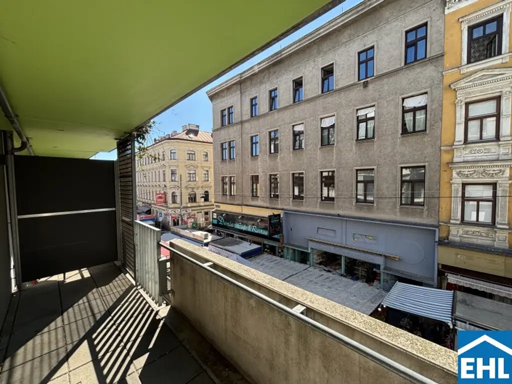 2-Zimmer-Wohntraum mit Loggia am Brunnenmarkt!