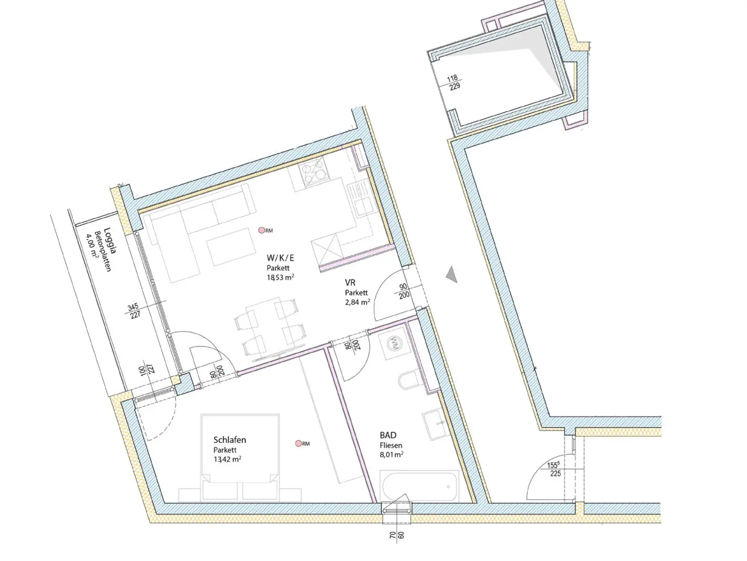 Attraktive leistbare 2/3 - Zimmer Neubauwohnungen mit Tiefgaragenplatz zum kleinen Preis ab nur € 195.000,-, Bezug Ende 2025 - PROVISIONSFREI (T09)