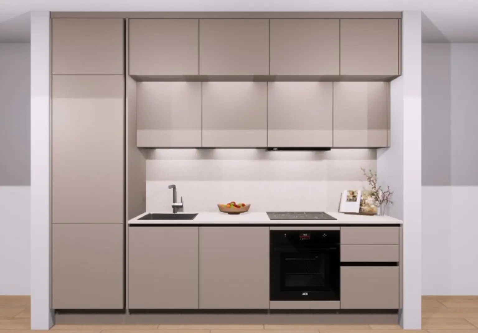 LUXURIÖSE 3-ZIMMER-WOHNUNG MIT 2 BÄDERN, GARAGENPLATZ UND ATEMBERAUBENDEM PANORAMABLICK