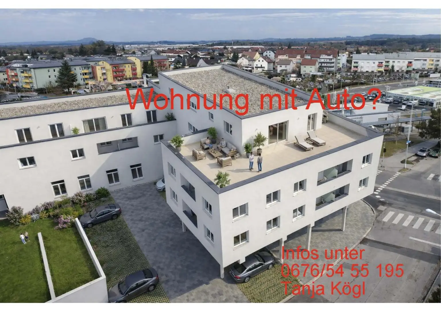 Wohnung mit Auto