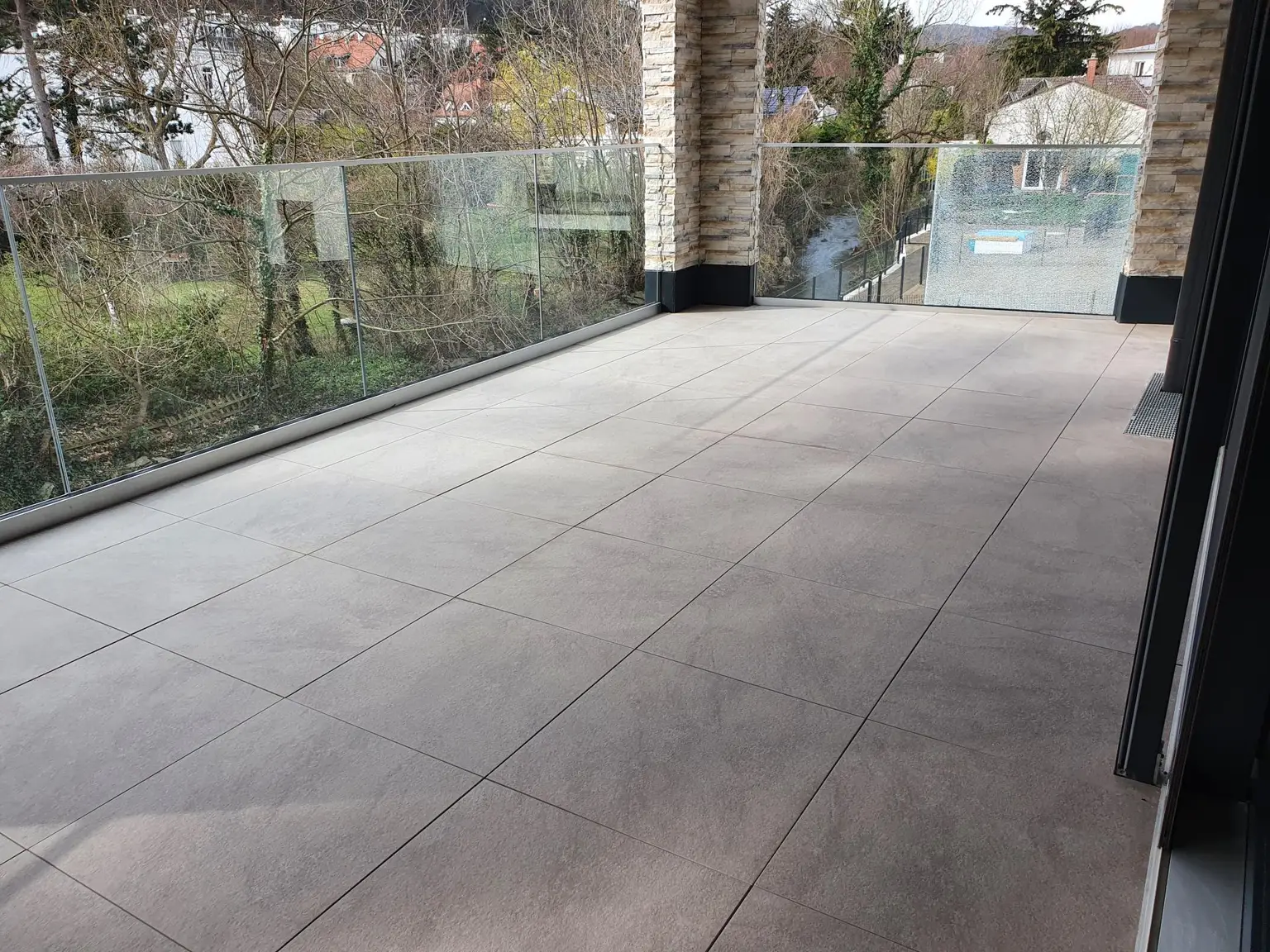 Überdachte Terrasse