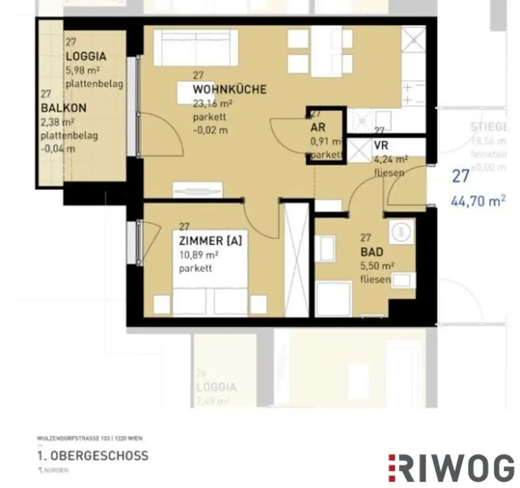 || Schöne 2-Zimmer Erstbezugswohnung mit Balkon & Loggia nahe der Inneren Stadt ||