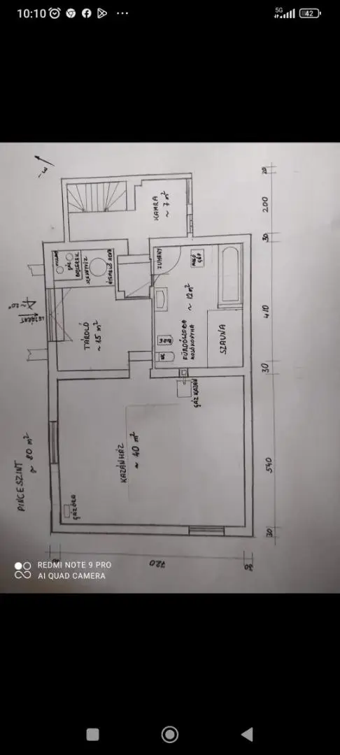 Nord-Ost(Strassenseite)_Homlokzati rajz2