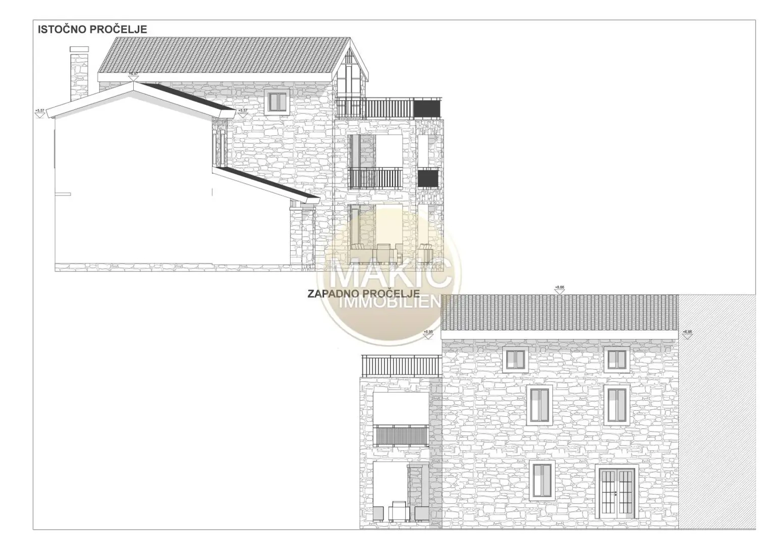 ISTRIEN - Villa mit Pool und Tennisplatz im Bau