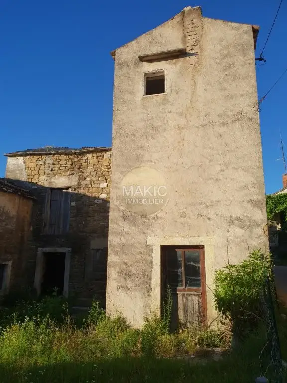 ISTRIEN - Istrisches Steinhaus zur Renovierung mit Meerblick