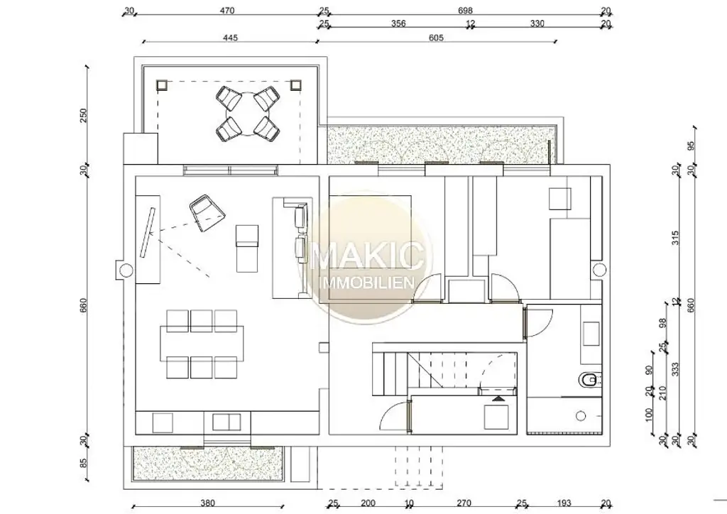 ISTRIEN – UMAG UMGEBUNG, ca. 81m2 Wohnung nur etwa 100m vom Meer entfernt