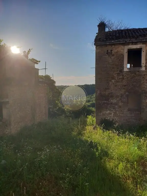 ISTRIEN - Istrisches Steinhaus zur Renovierung mit Meerblick