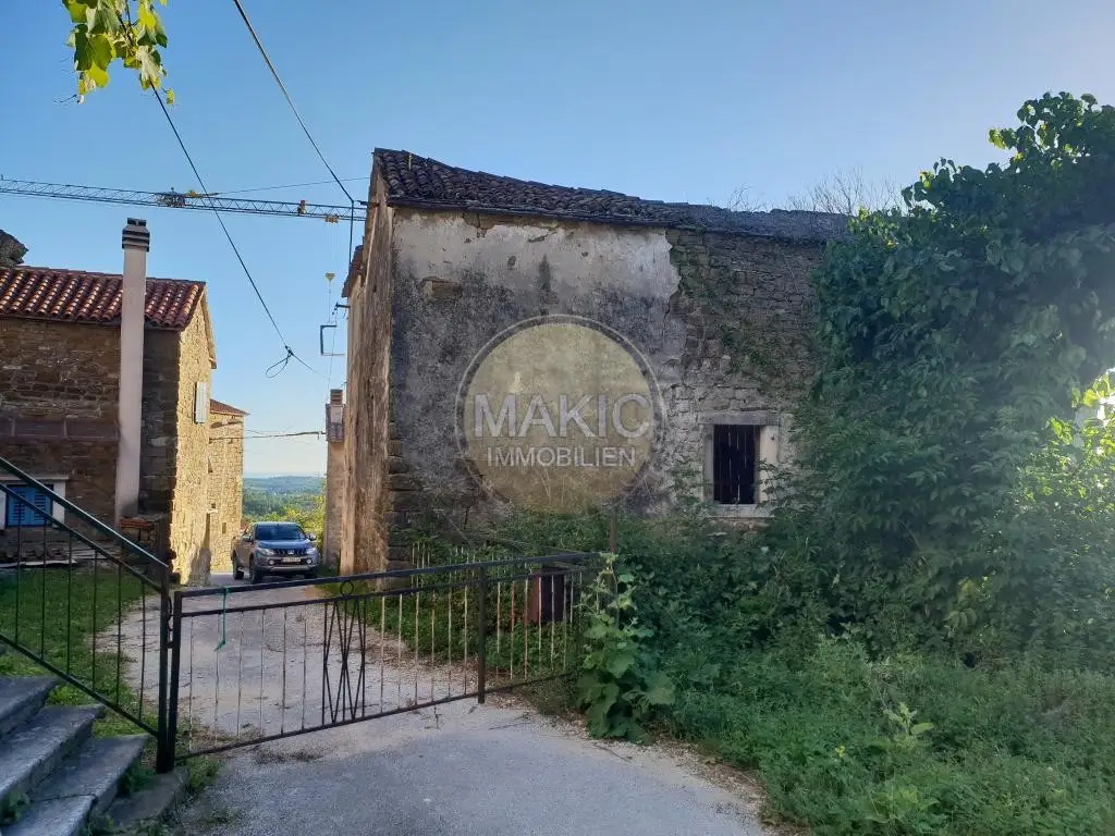 ISTRIEN - Istrisches Steinhaus zur Renovierung mit Meerblick