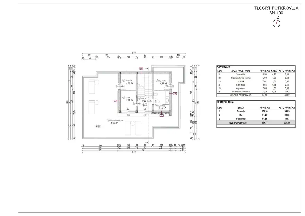 ISTRIEN - POREČ - MODERNES HAUS IM BAU CA 220m2