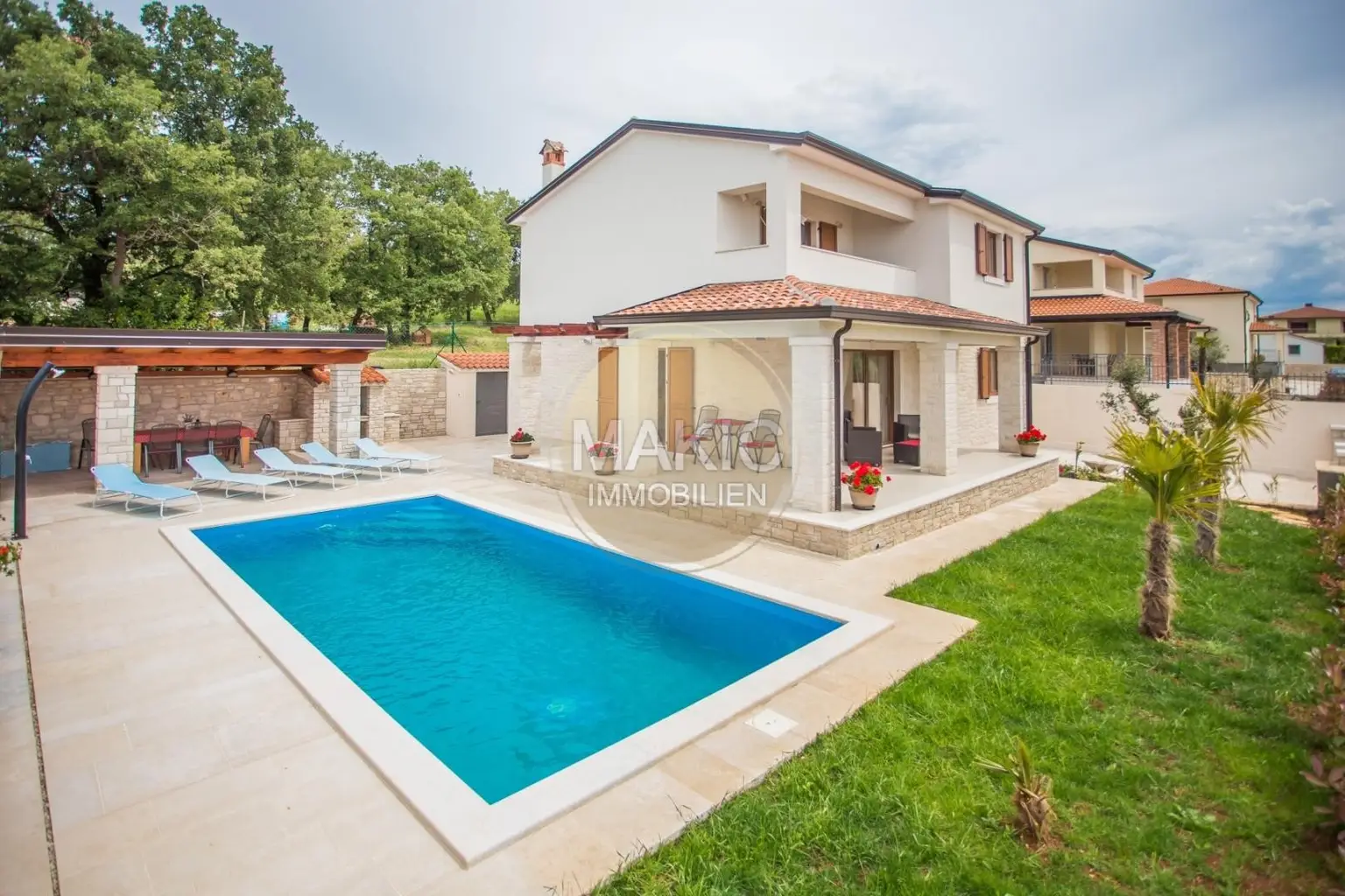 ISTRIEN - EINFAMILIENHAUS MIT POOL UND MEERBLICK