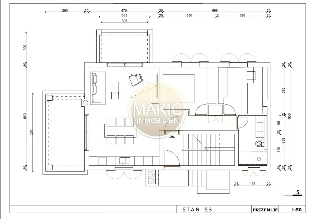 ISTRIEN – UMAG UMGEBUNG, ca. 74m2 Wohnung nur etwa 100m vom Meer entfernt