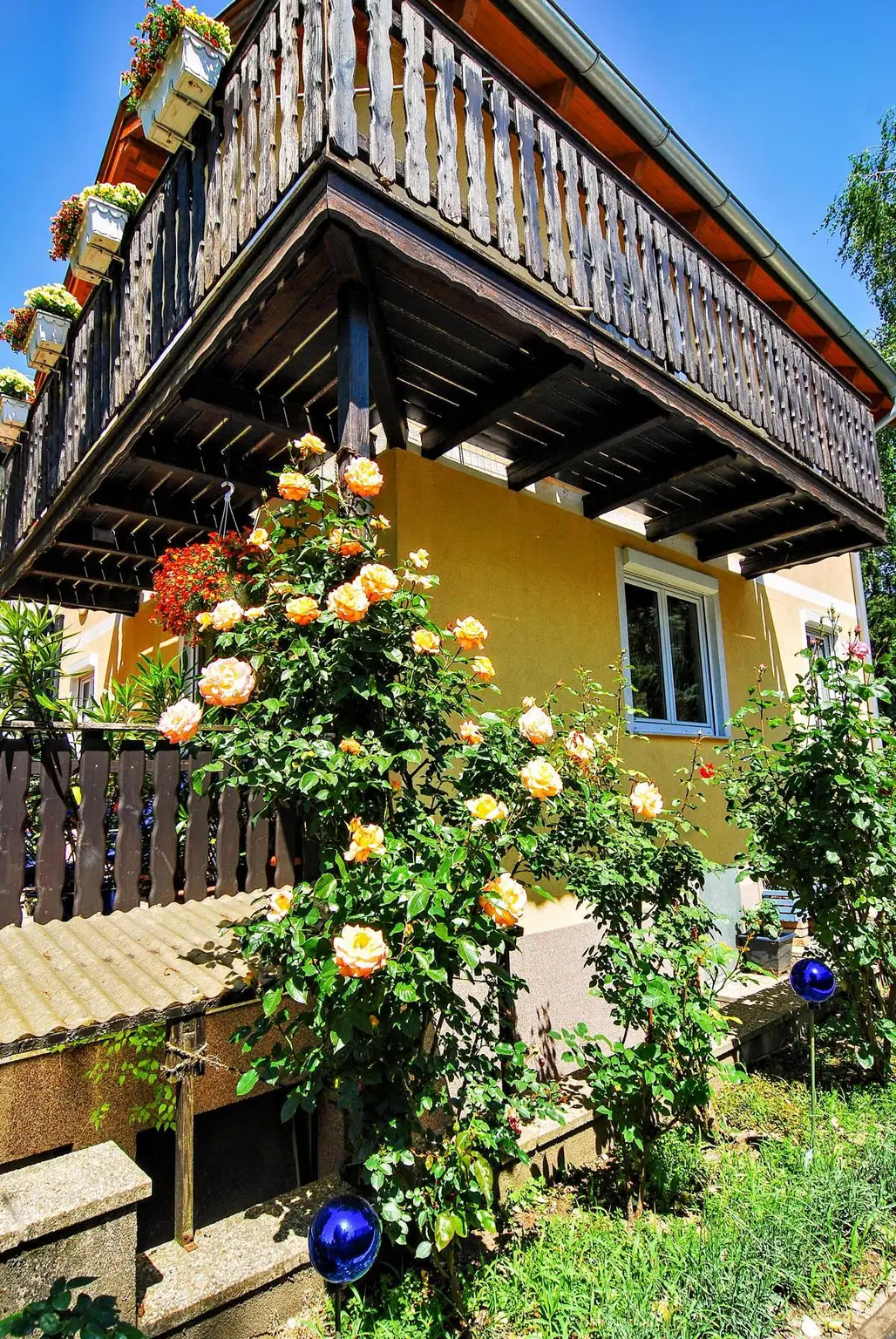 Süd-Ost Balkon