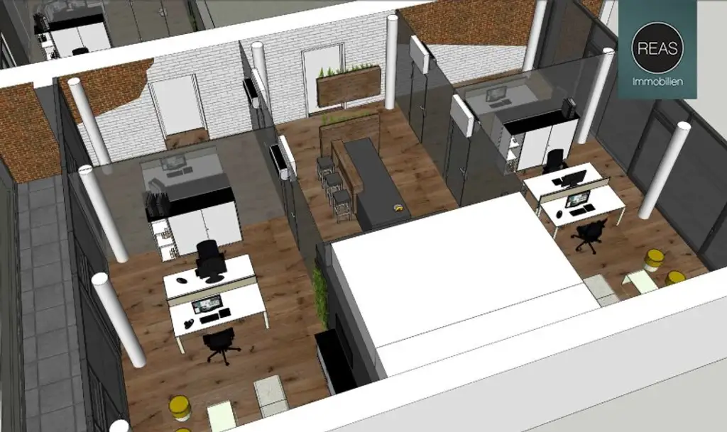 Sehr gut ausgestattetes Loft mit 2 Terrassen in der Brotfabrik Wien!
