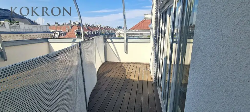 Atelier- Wohnung oder Büro? Charmante Studiowohnung mit Terrassenanteil - Nähe Arenbergpark