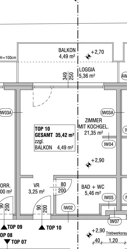 Neubau  22 moderne 1–2 Zimmer Wohnungen mit Loggia, Wärmepumpe & PV-Anlage