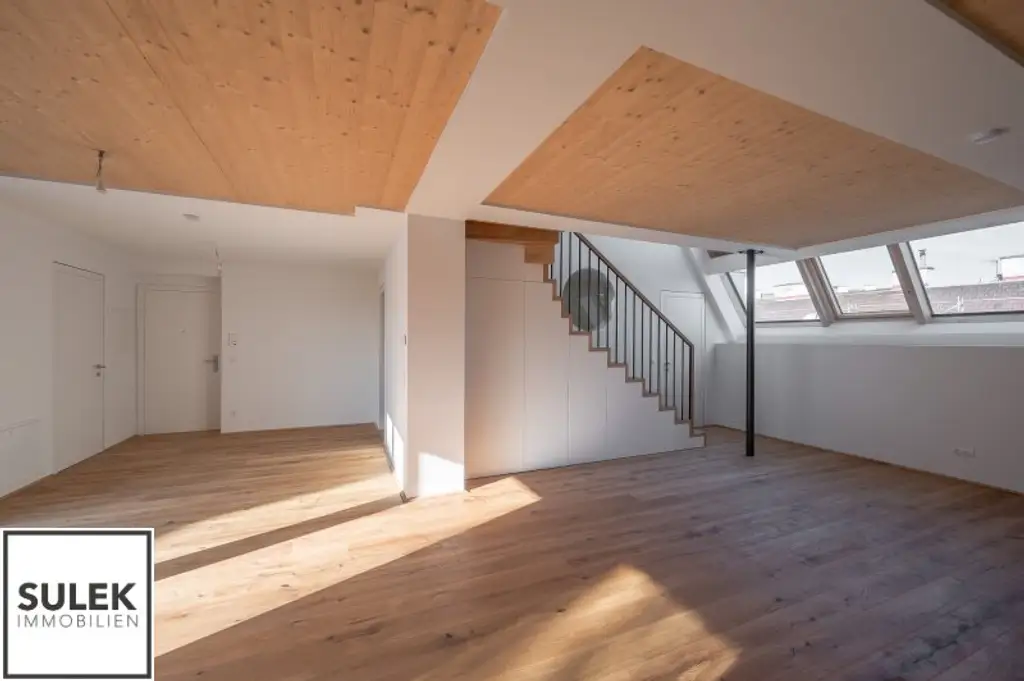 Erstbezug: traumhafte DG-Maisonette mit 3 Schlafzimmern und 2 Bädern