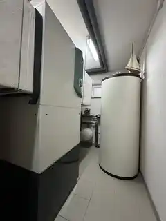 WP Heizung mit Wasserspeicher