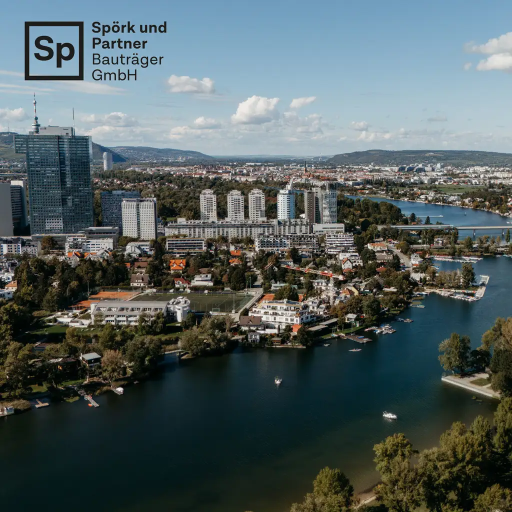 BESTLAGE ALTE DONAU – 
Penthouse über das gesamte Dachgeschoss – 
1 Minute zur Alten Donau